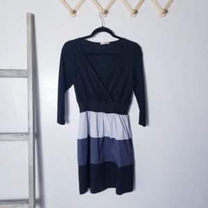 BEBOP GRAYISH WHITE, DARK GRAY, AND BLACK DRESS SIZE MEDIUM